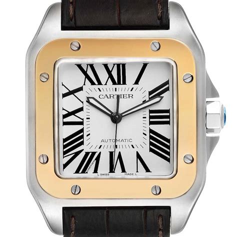 Cartier Santos Steel and Gold (two tone) W20072X7 